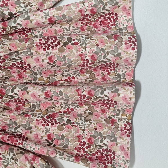 Mayoral Long Sleeve Smocked Floral Dress - Picture 4 of 14